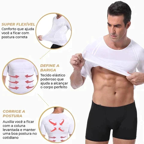 Regata Masculina Modeladora - Sculptor Man [COMPRE 1 LEVE 2]