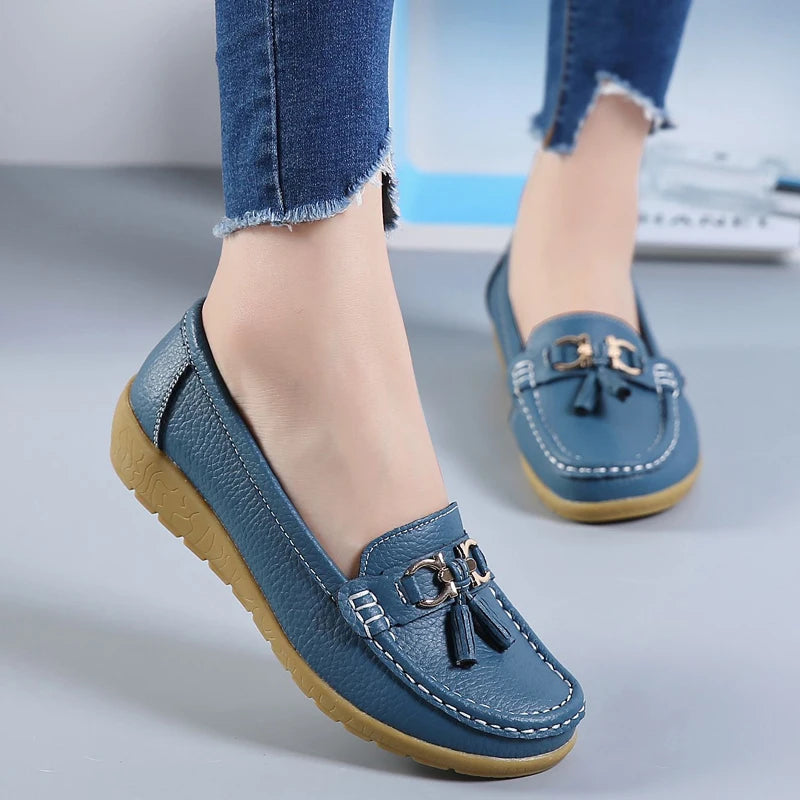 Mocassim Ortopédico Feminino - AliceComfort | Super Confortável