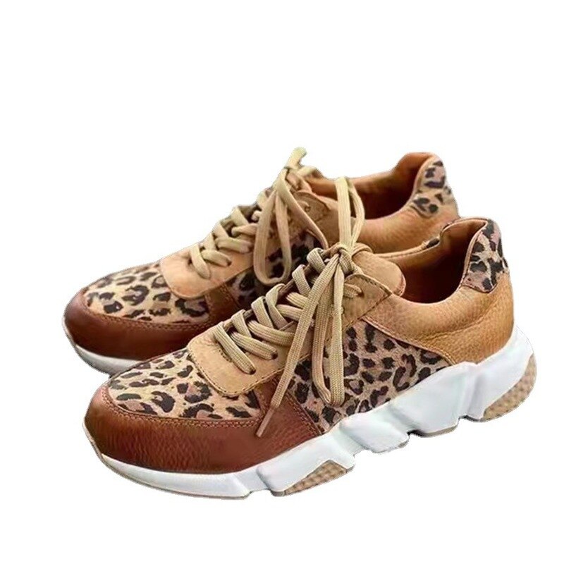 Tênis Feminino Confort - Leopardo